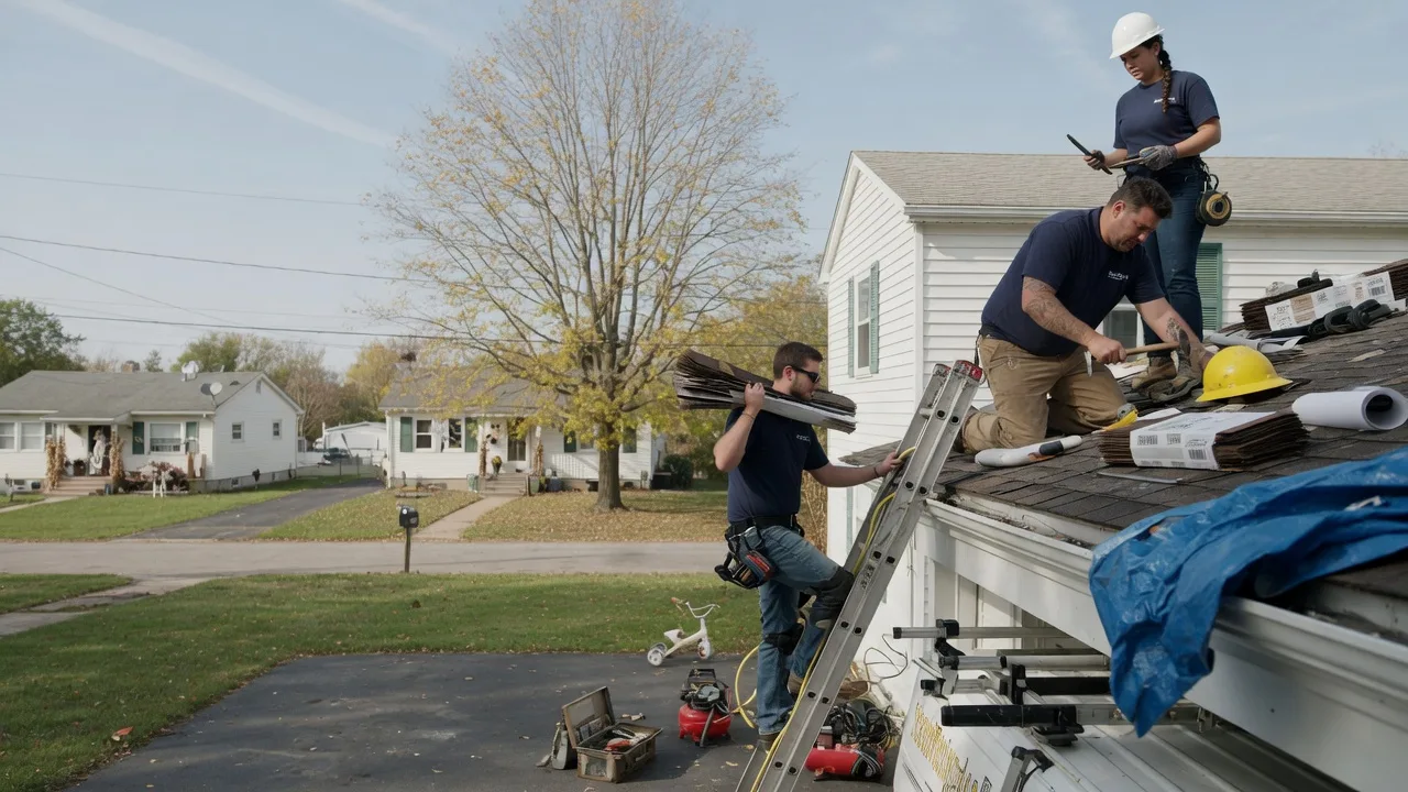 Local Roofing Contractors in Fairbury, IL near me